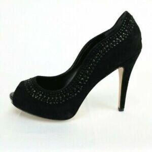 White House Black Market Roxanne Suede Heels Shoes Women's 6M